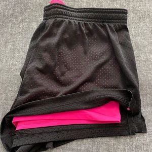 PINK running shorts